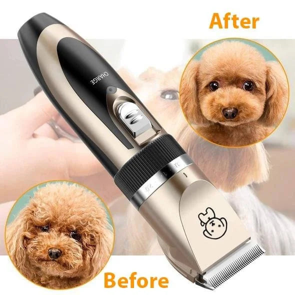 Whisper-Quiet Pet Grooming Clipper for All Breeds