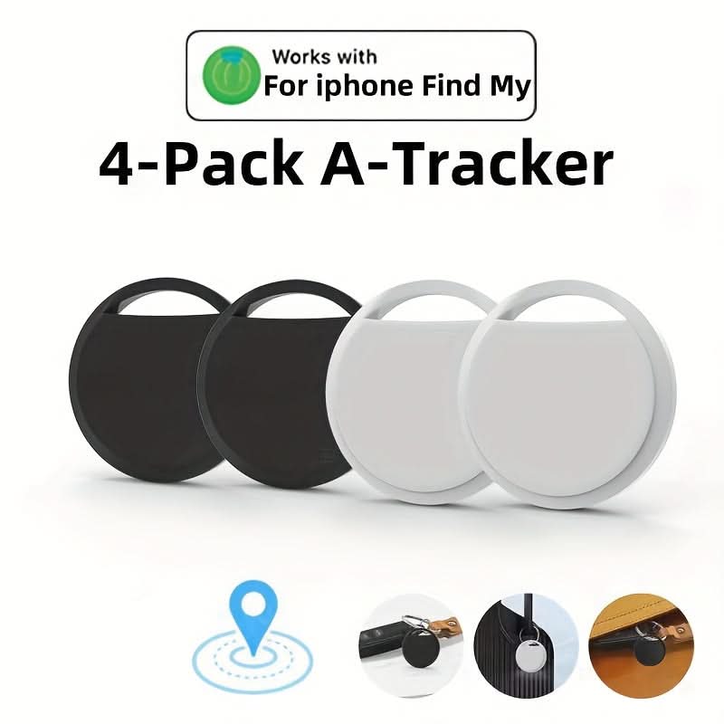 SmartLocate 4-Pack: Effortless Tracking for Essentials