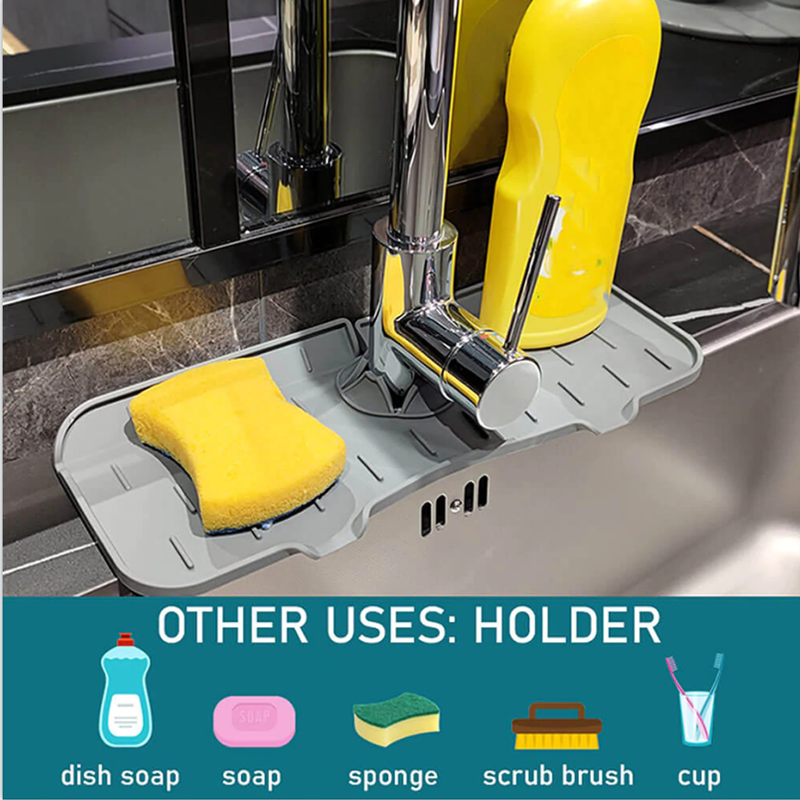 Flexible Drip Catcher for Faucet Handles