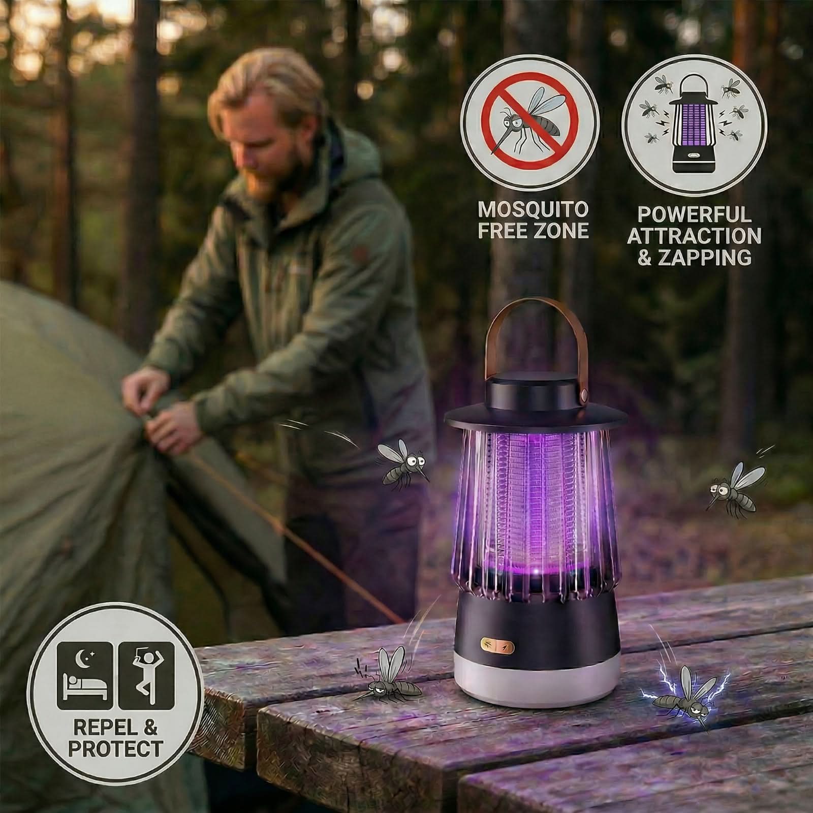 InsectAway – Rechargeable USB Indoor Mosquito Eliminator