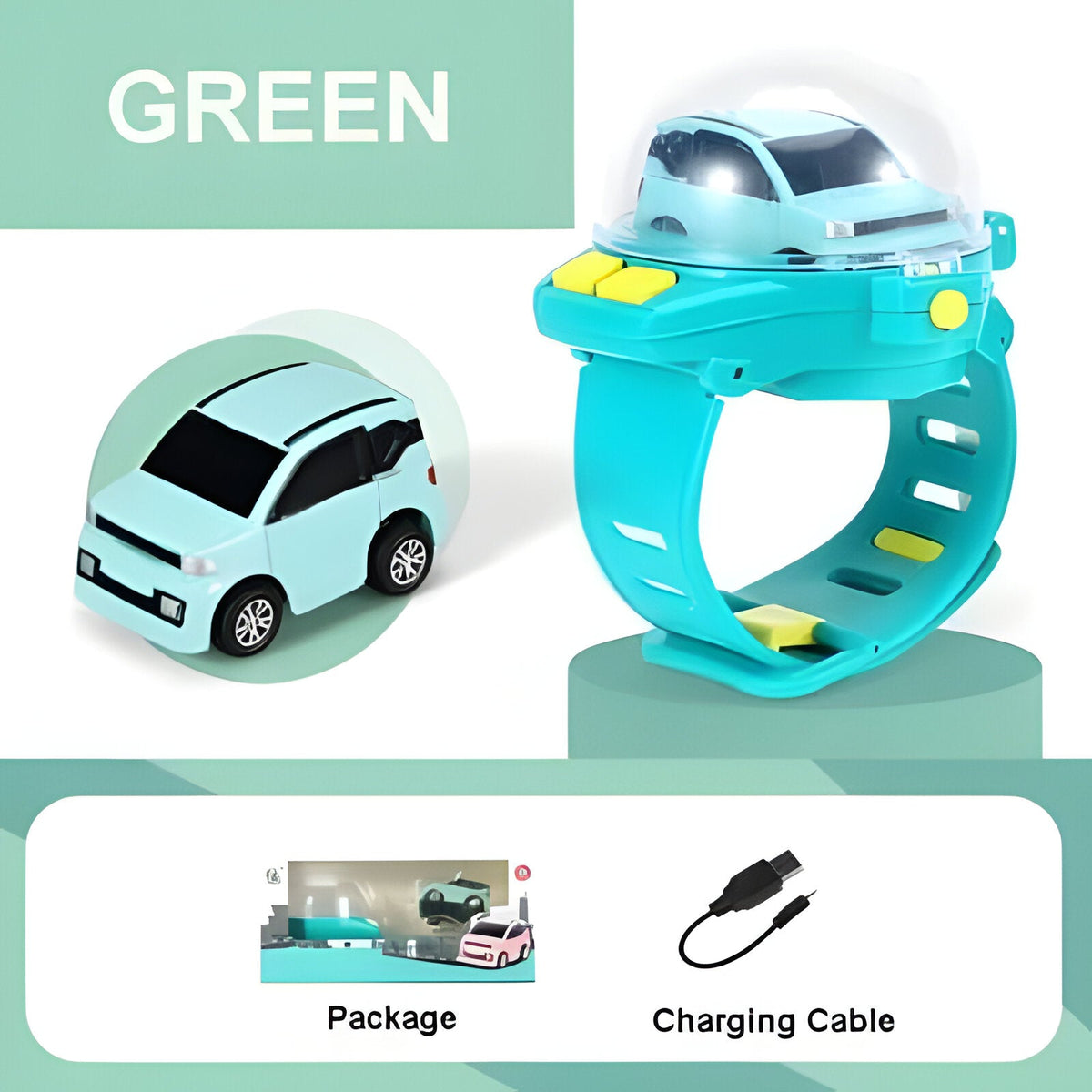 Innovative Smartwatch with Remote-Controlled Car