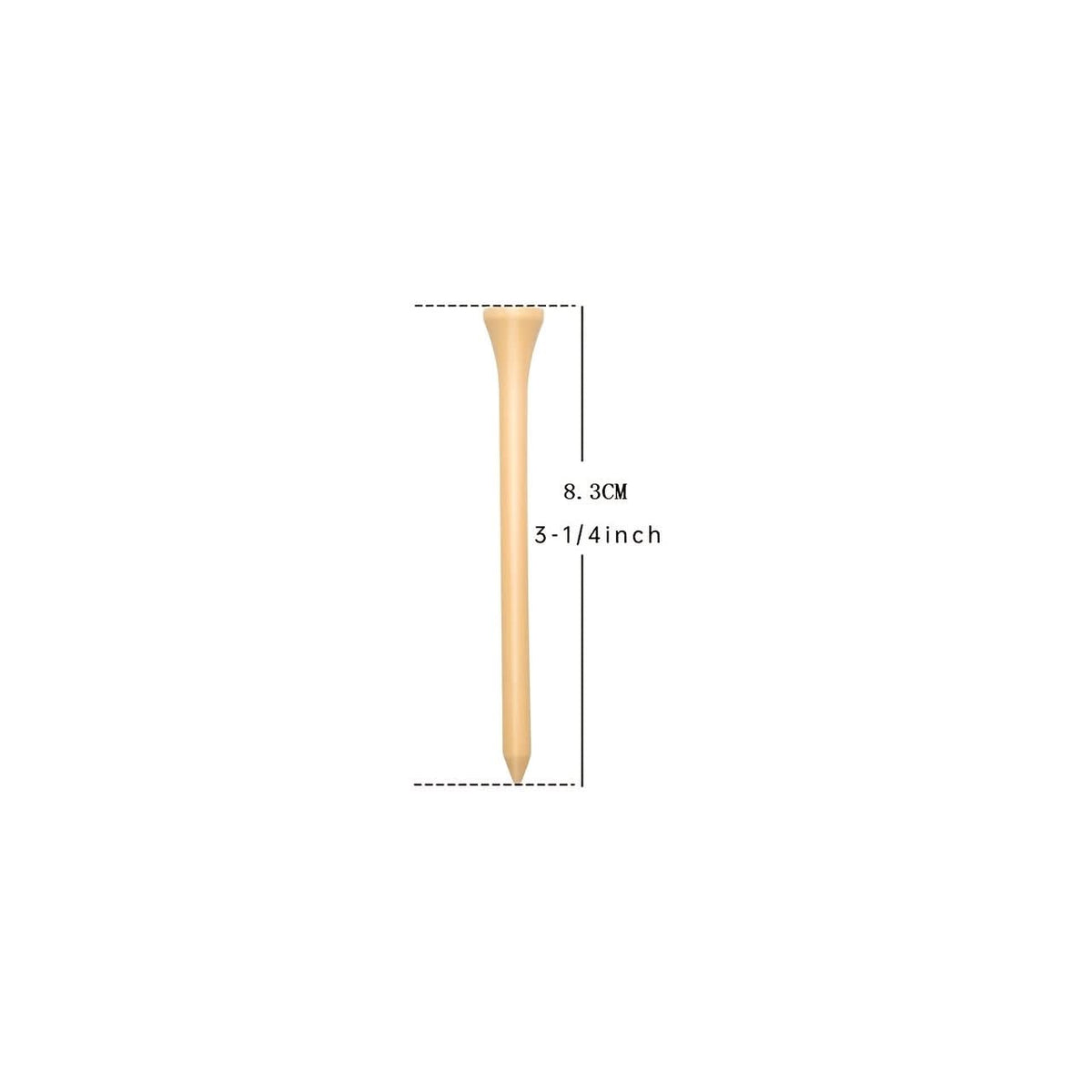 EverTee - Classic Wooden Golf Tees 100-Pack
