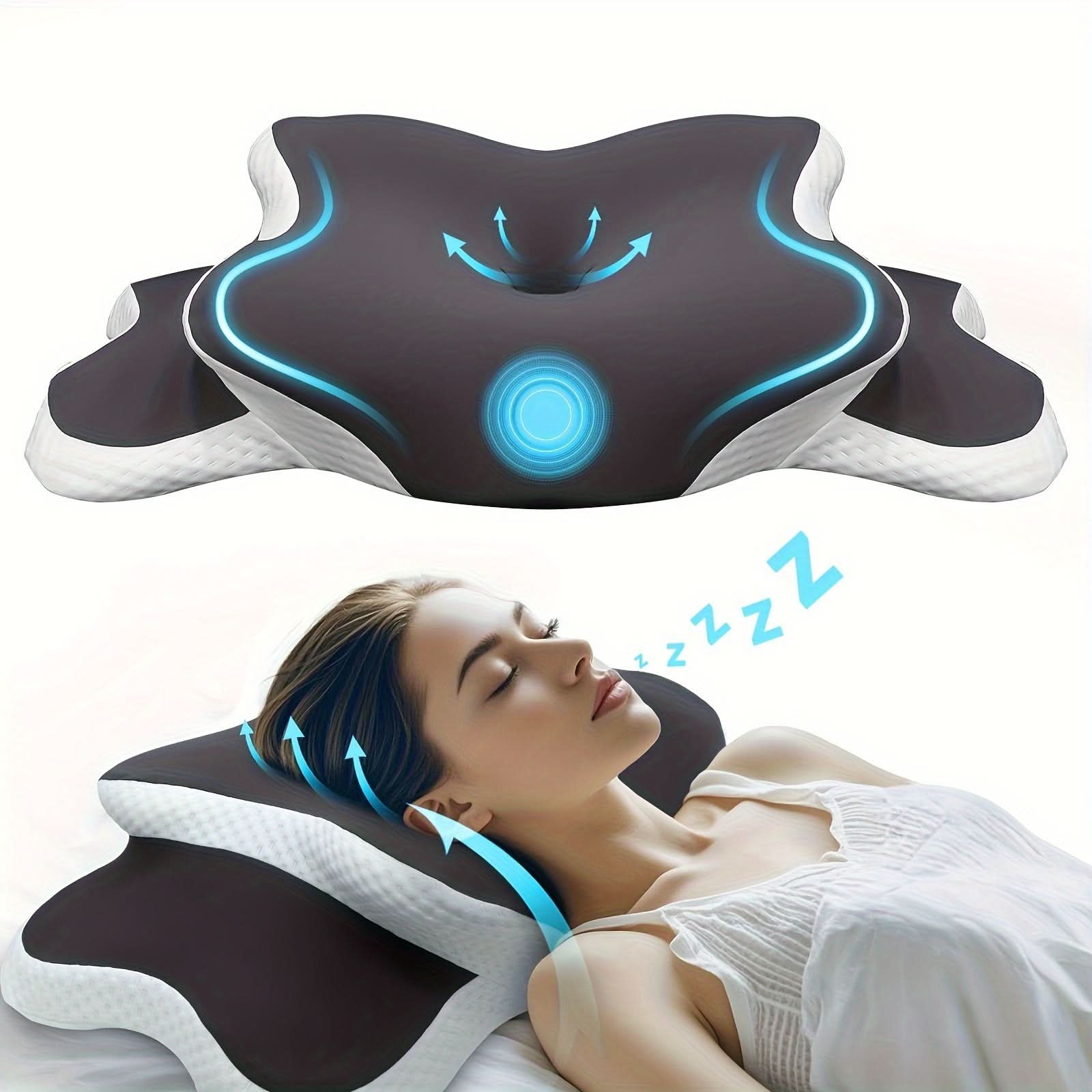 CloudEase – Premium Neck Support Pillow for Back Sleepers