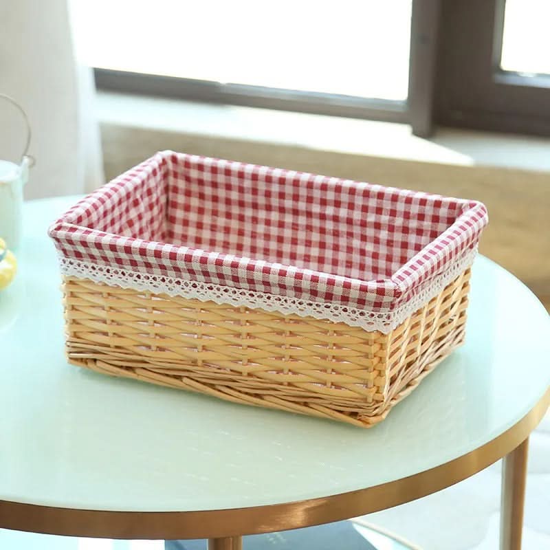 Charming Woven Storage Basket for Home Organization
