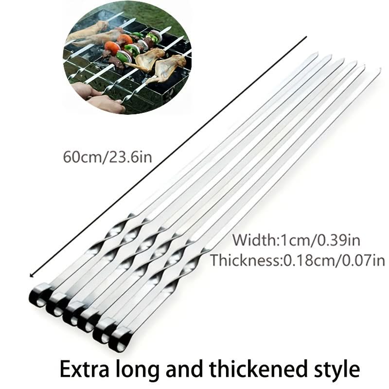 GrillMaster Pro – Premium Long-Handled Skewers Set