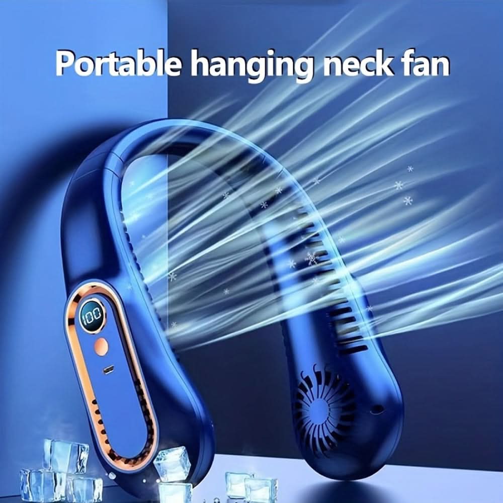 AeroCool Neck Fan – Ultimate Hands-Free Cooling Solution