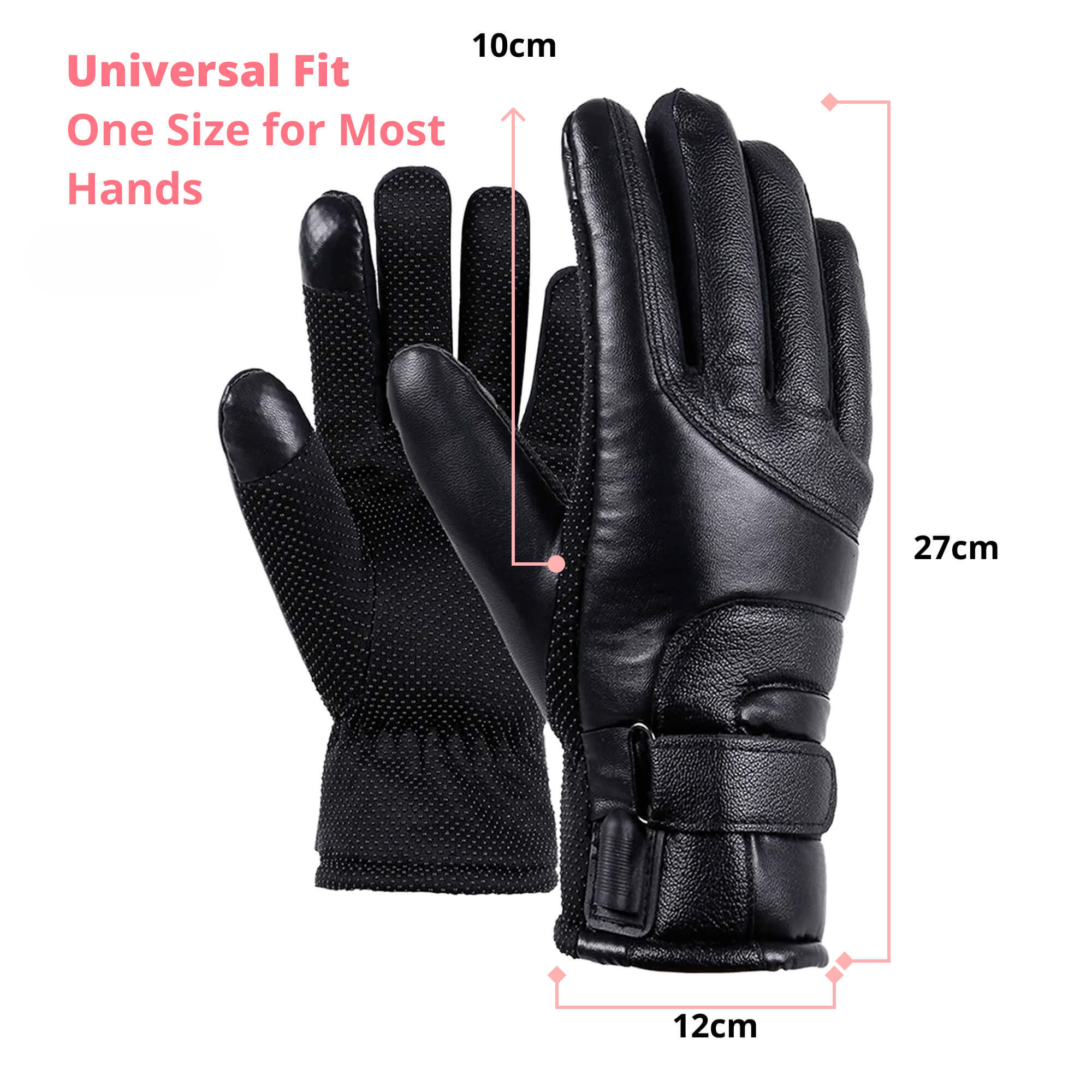 Rechargeable Winter Gloves for Women – Waterproof Heated Comfort
