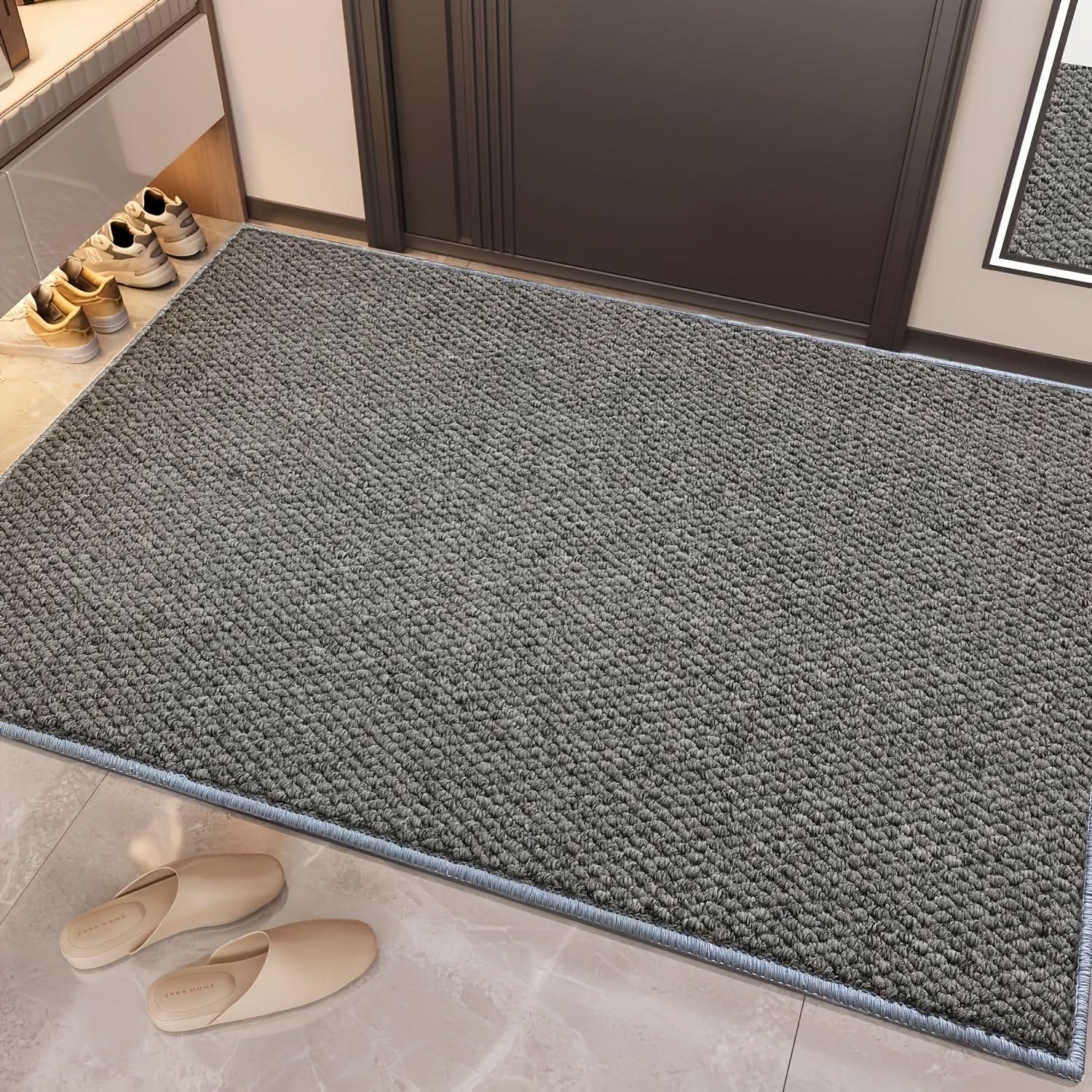 Cheerful Pineapple Entry Mat with Non-Slip Backing