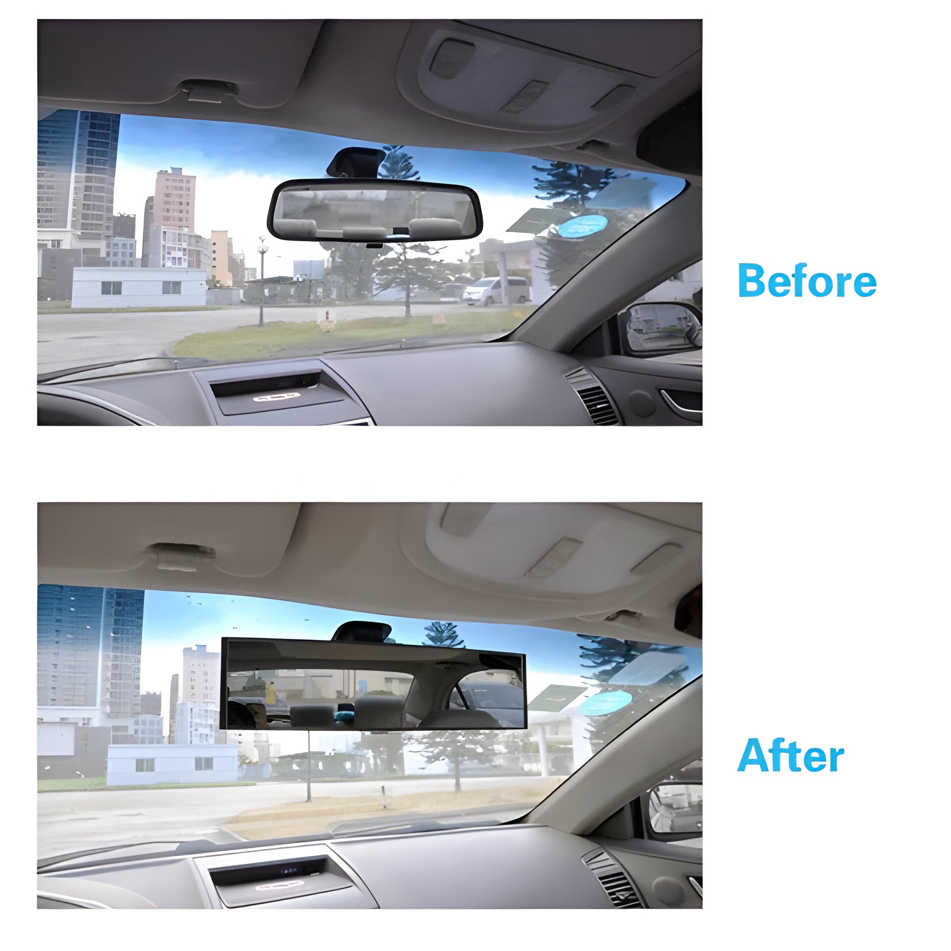 Enhanced Vision Rearview Mirror for Safer Driving