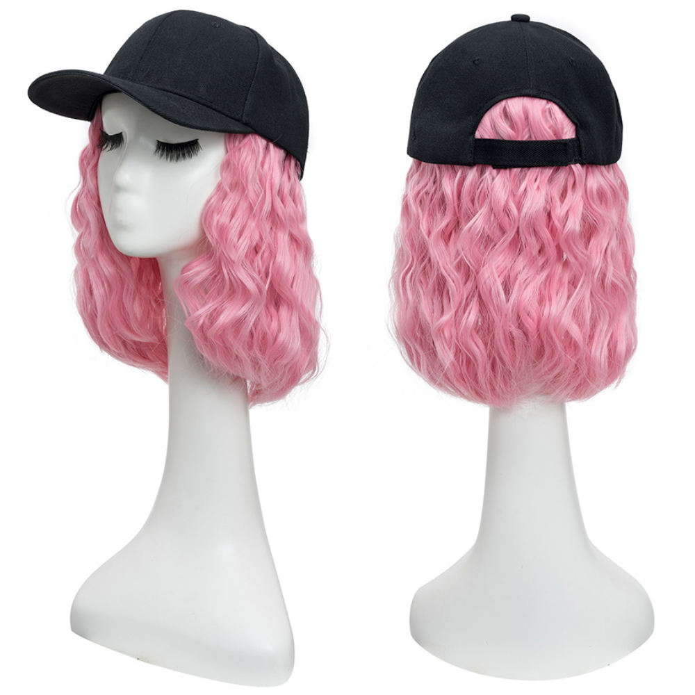 Stylish Flame-Resistant Wavy Hair Cap for Effortless Looks