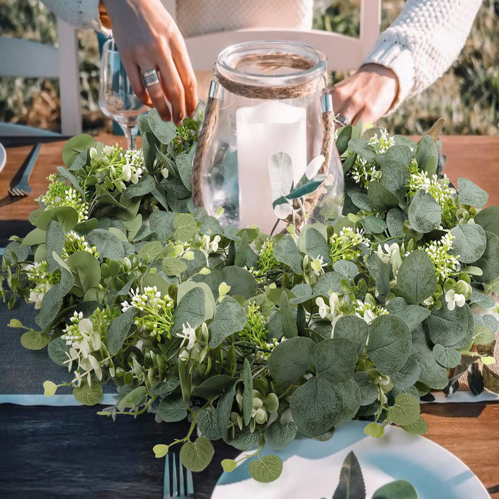 Charming Faux Eucalyptus Vine for Timeless Decor