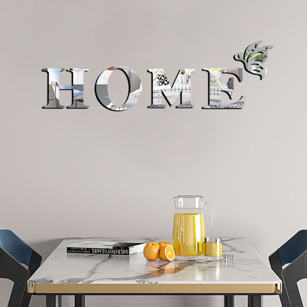 Stylish 3D Reflective Wall Decor for Your Entrance