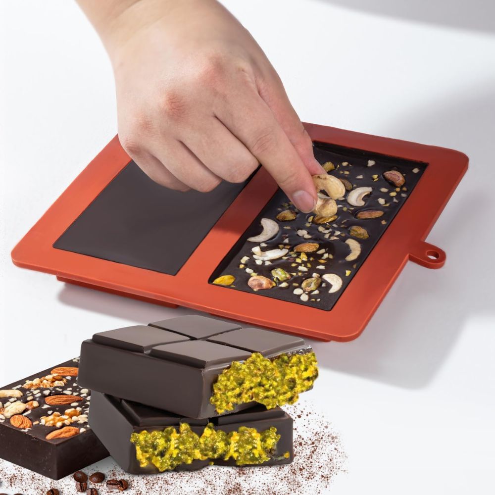 Luxury Chocolate Bar Silicone Mold for Homemade Delights