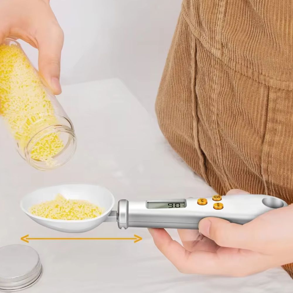 Versatile Digital Spoon Scale & Temperature Gauge