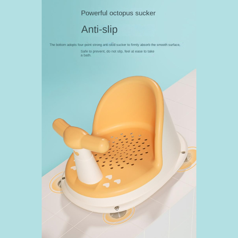 Child's Bath Safety Seat - Comfortable Shower Support