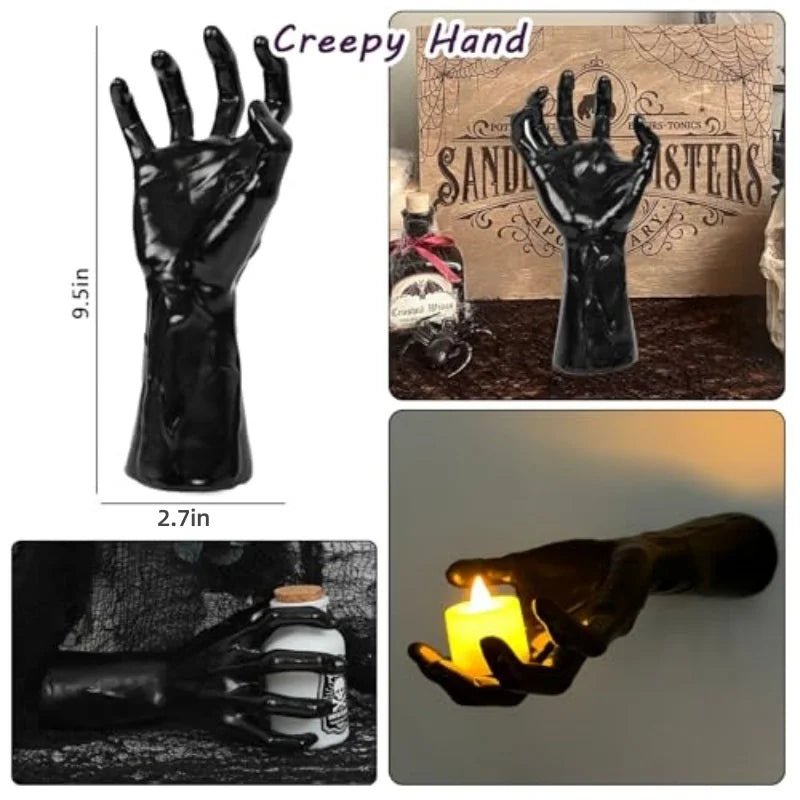 Chilling Grasp Wall Art for Spooky Celebrations