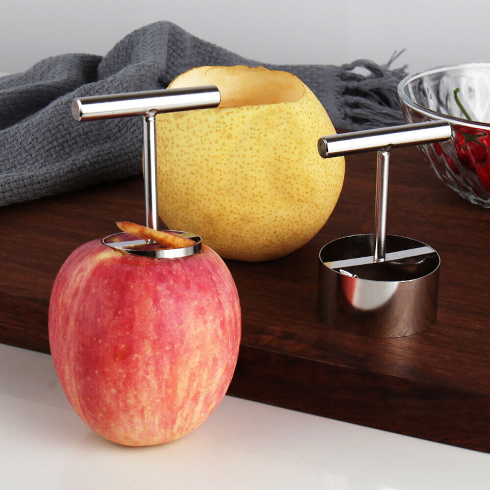 Stainless Steel Core & Slice Tool for Fruits and Vegetables