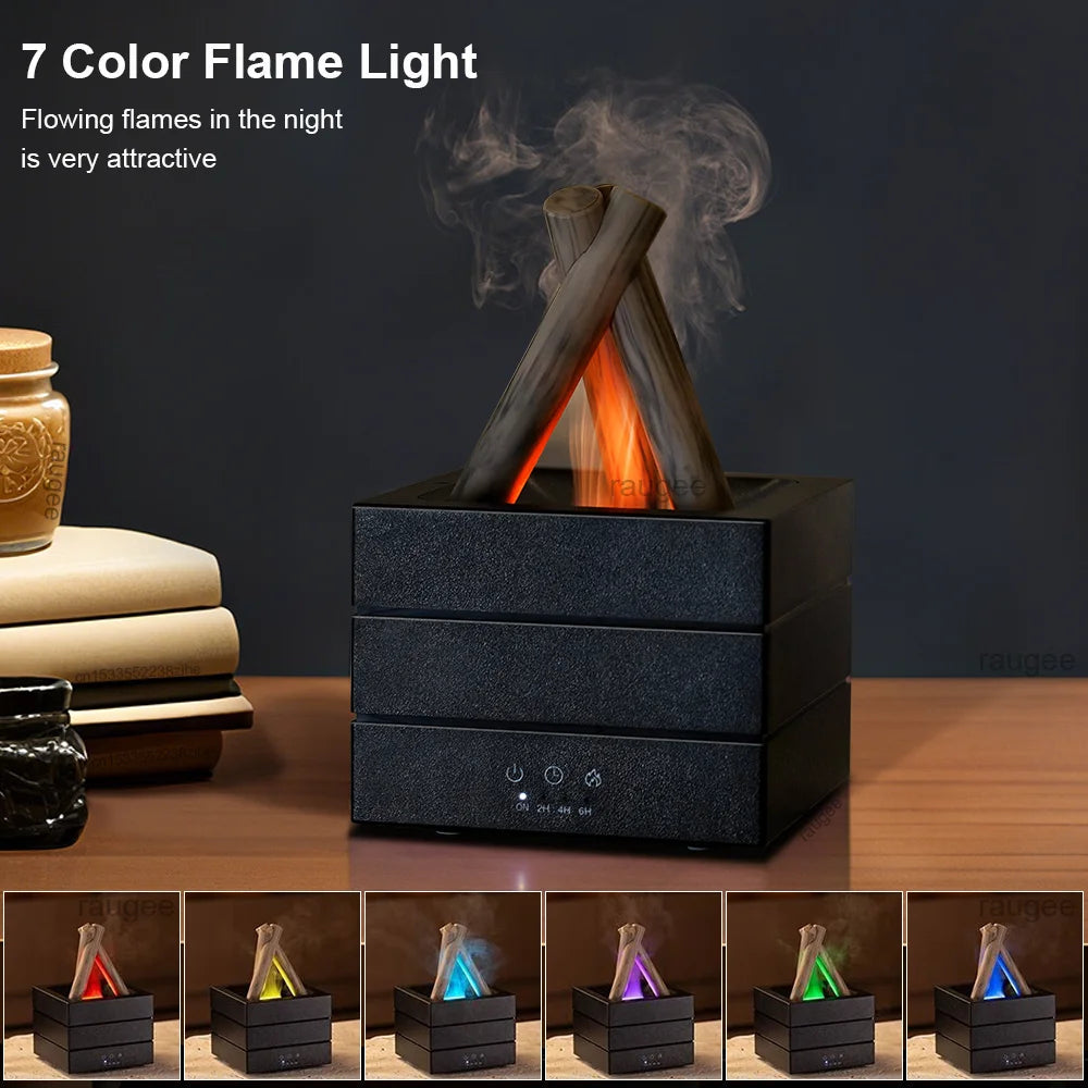 Luminous Mist Diffuser and Humidifier for Tranquil Spaces