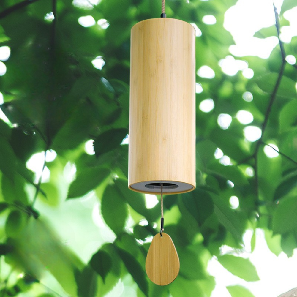 Harmony Breeze Chimes, Crafted from Pure Bamboo, Seasonal Melodies