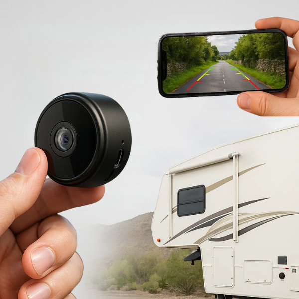 High-Definition Wireless Rearview Camera for RVs and Trucks