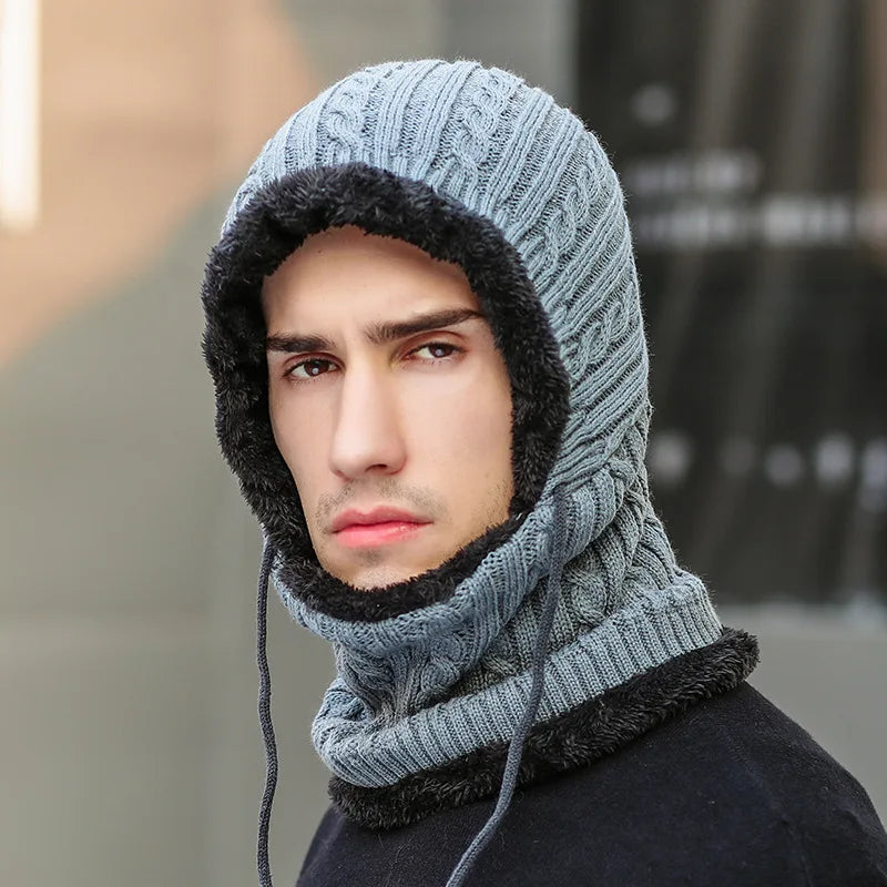 Ultimate Winter Protection: Knit Hat and Scarf Combo