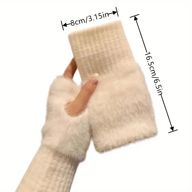 Luxurious Fingerless Gloves for Ultimate Comfort