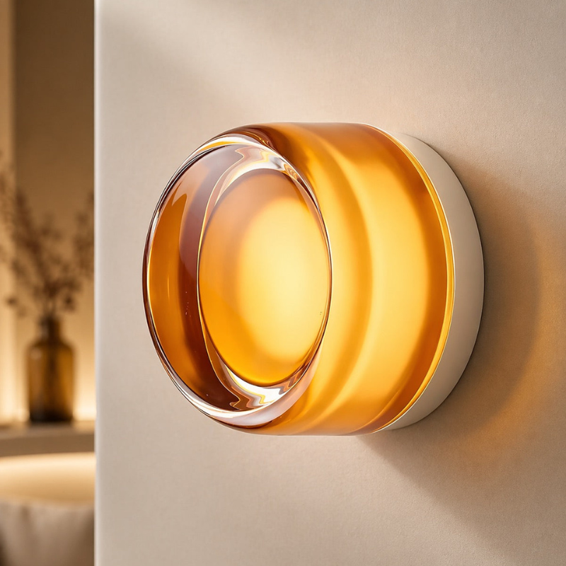 Smart LED Wall Light with Auto-Dimming Sensor for Home