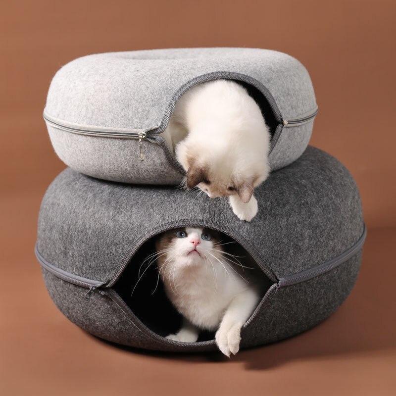 CozyPlay Cat Tunnel Retreat