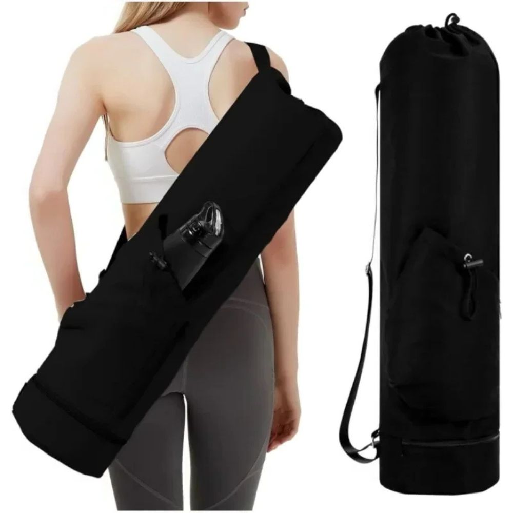 Versatile Yoga Gear Carrier with Wet Compartment