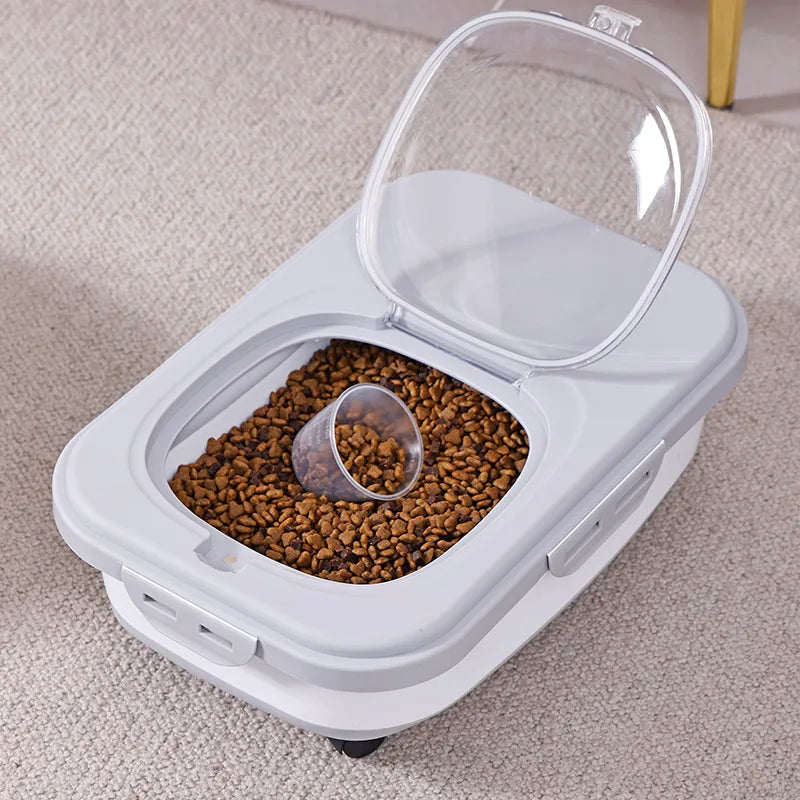 Versatile Collapsible Food Storage Solution with Wheels