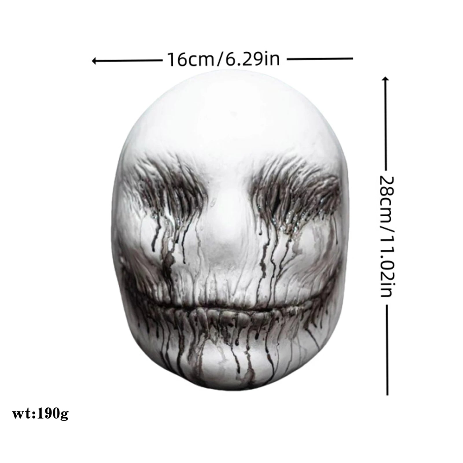 Terrifying Skull Mask for Halloween: Creepy Costume Accessory