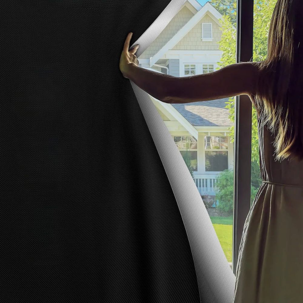 Complete Light Blocking Window Shade for Total Privacy