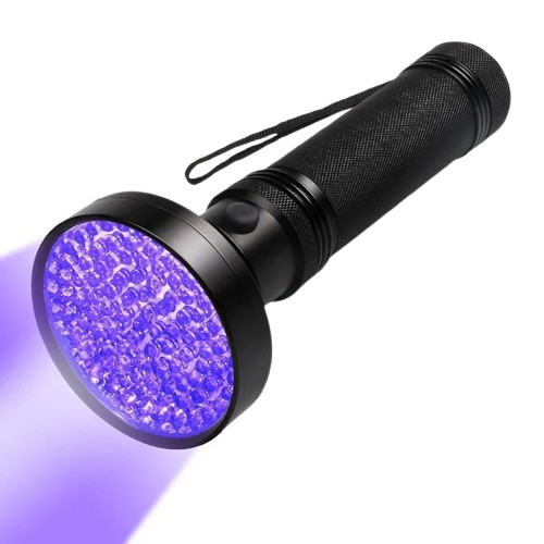 Powerful UV Light for Hidden Stain and Bug Detection