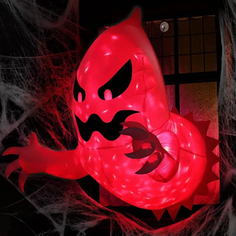 Hauntingly Fun 4.59ft Inflatable Ghost for Halloween