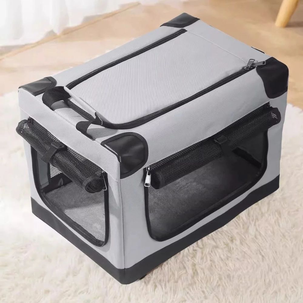 Compact Portable Pet Enclosure for Travel and Home