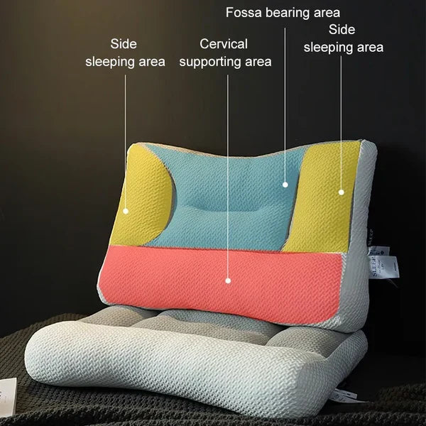 Ergonomic Neck Support Pillow for Restful Sleep