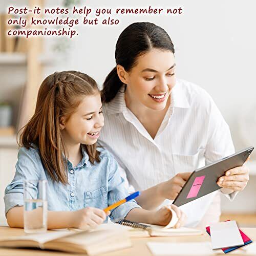 Clear Adhesive Notes for Effortless Organization