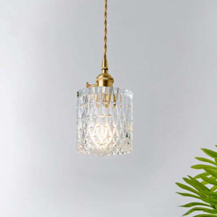 Elegant Glass Hanging Light Fixture