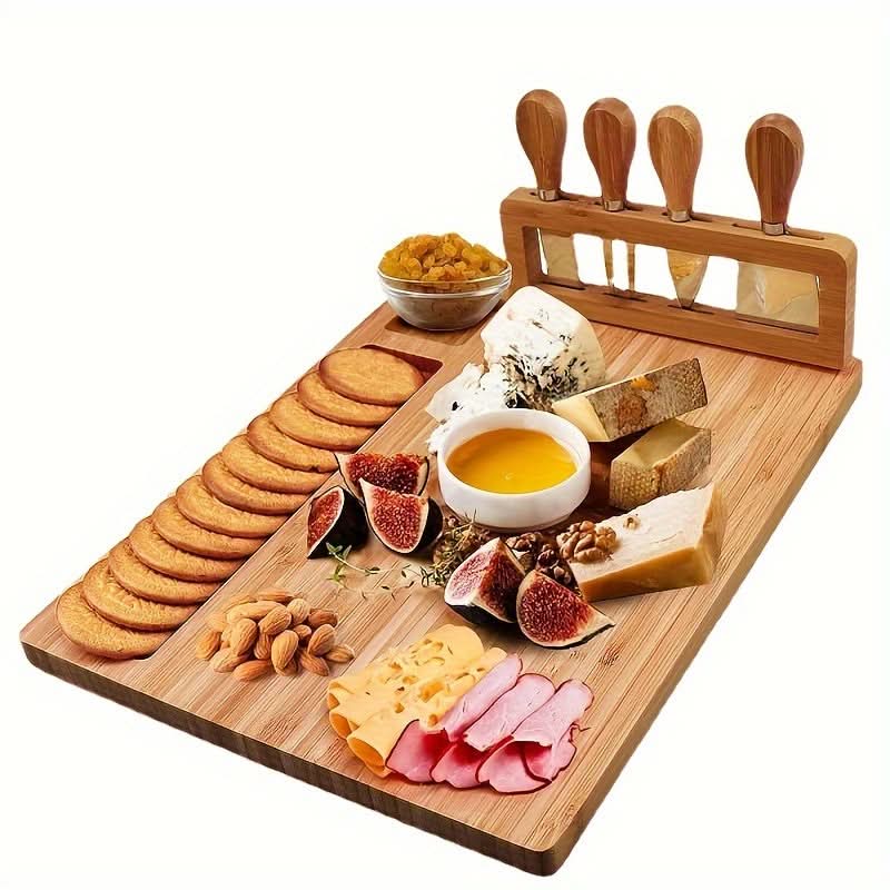 EcoServe – Versatile Bamboo Board for Cutting and Entertaining
