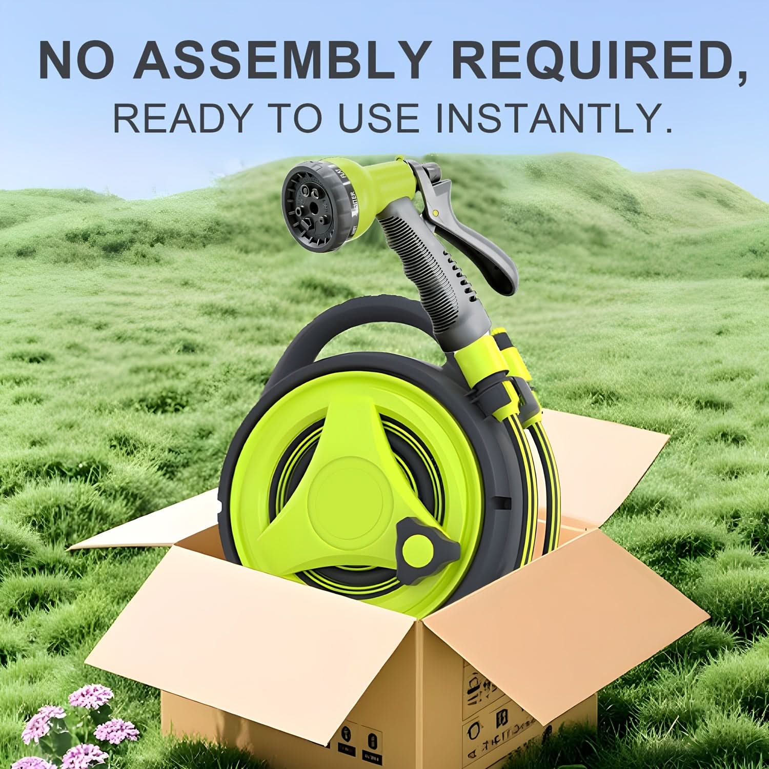 GardenEase – Retractable Water Hose System for Effortless Maintenance