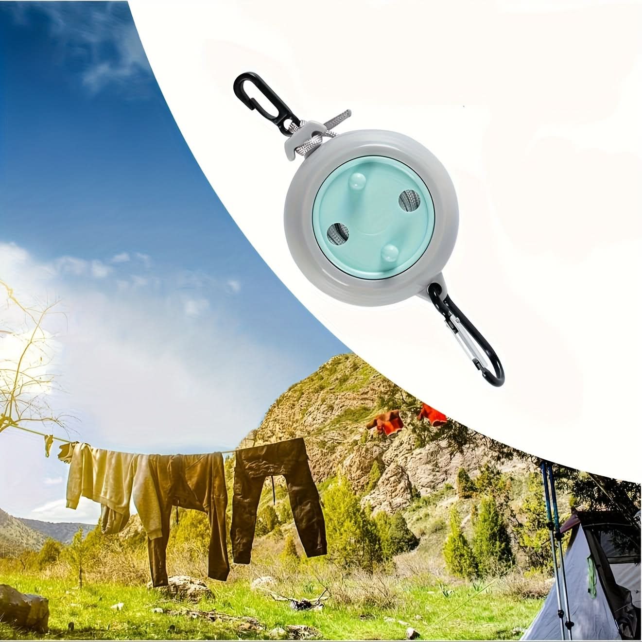 Versatile Travel Clothesline for Outdoor Adventures