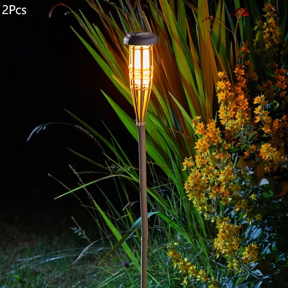 Ecoluxe Solar Garden Torch Light