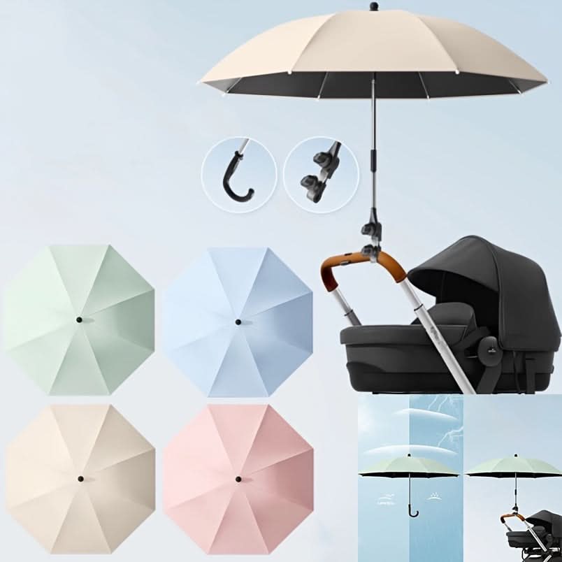 ShadeBuddy – Adjustable Sunshade for Strollers and Trolleys