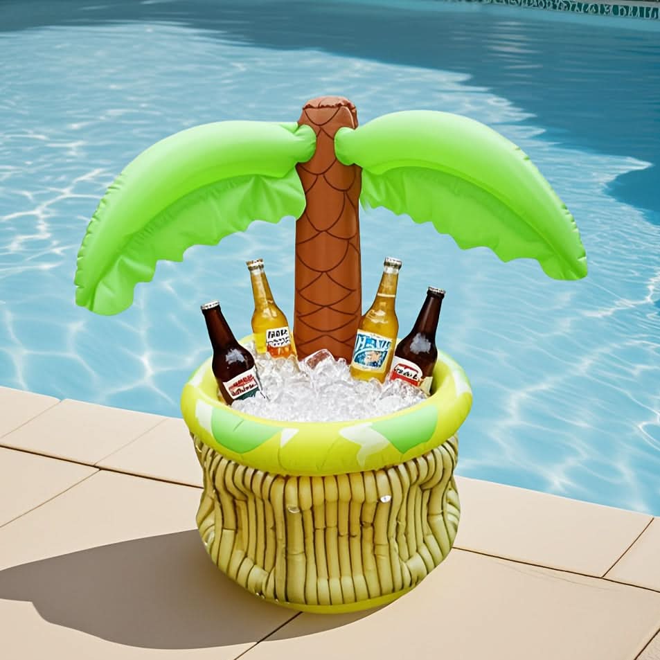 Tropical Paradise Inflatable Beer Cooler for Memorable Gatherings