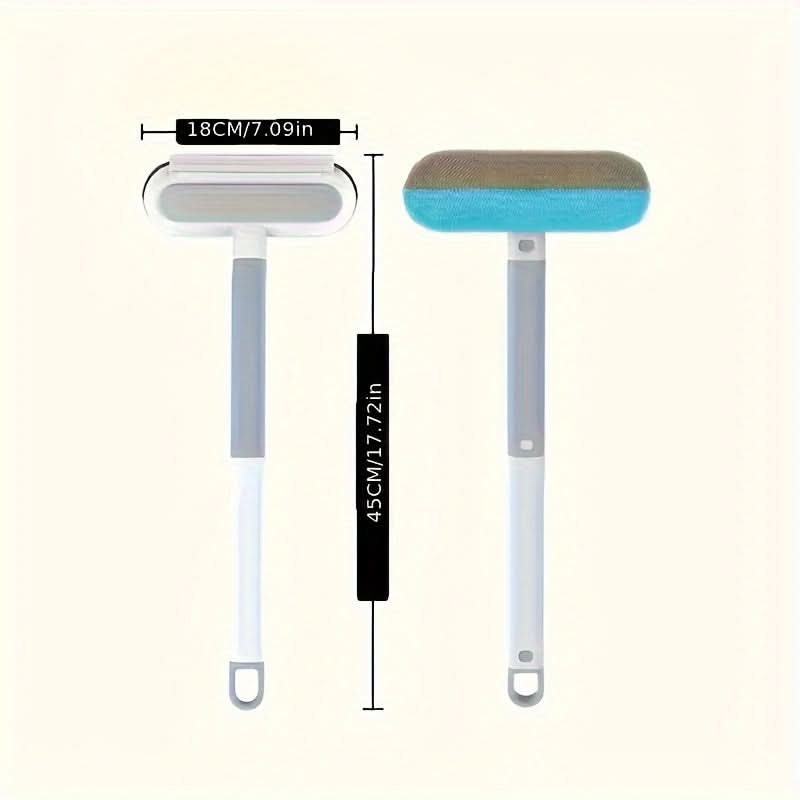 ClearView Pro – Versatile Window Cleaning Brush with Removable Screen