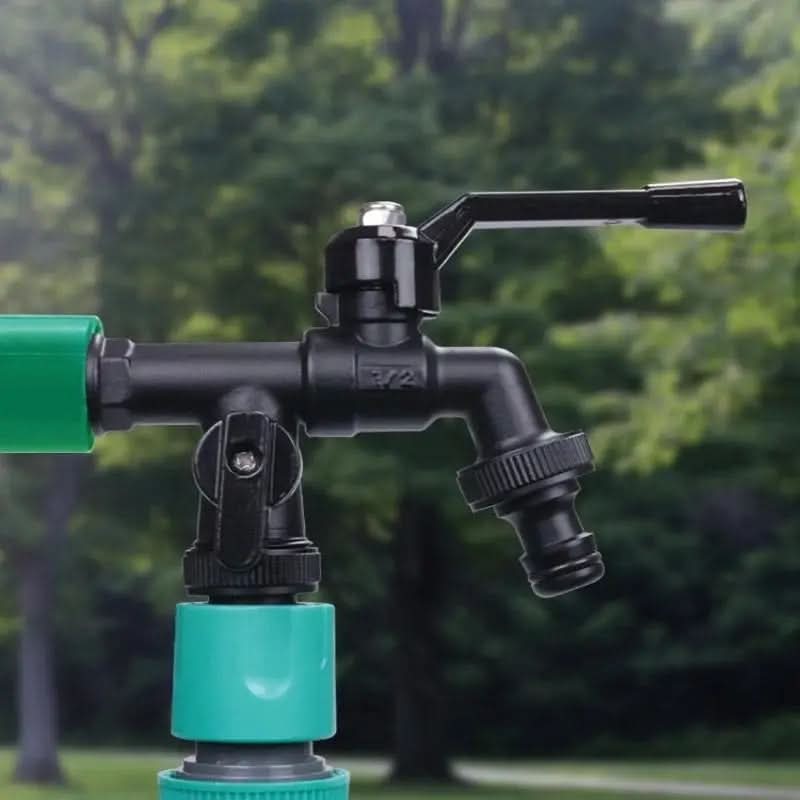 GardenFlow – Heavy-Duty Dual Connection Water Valve