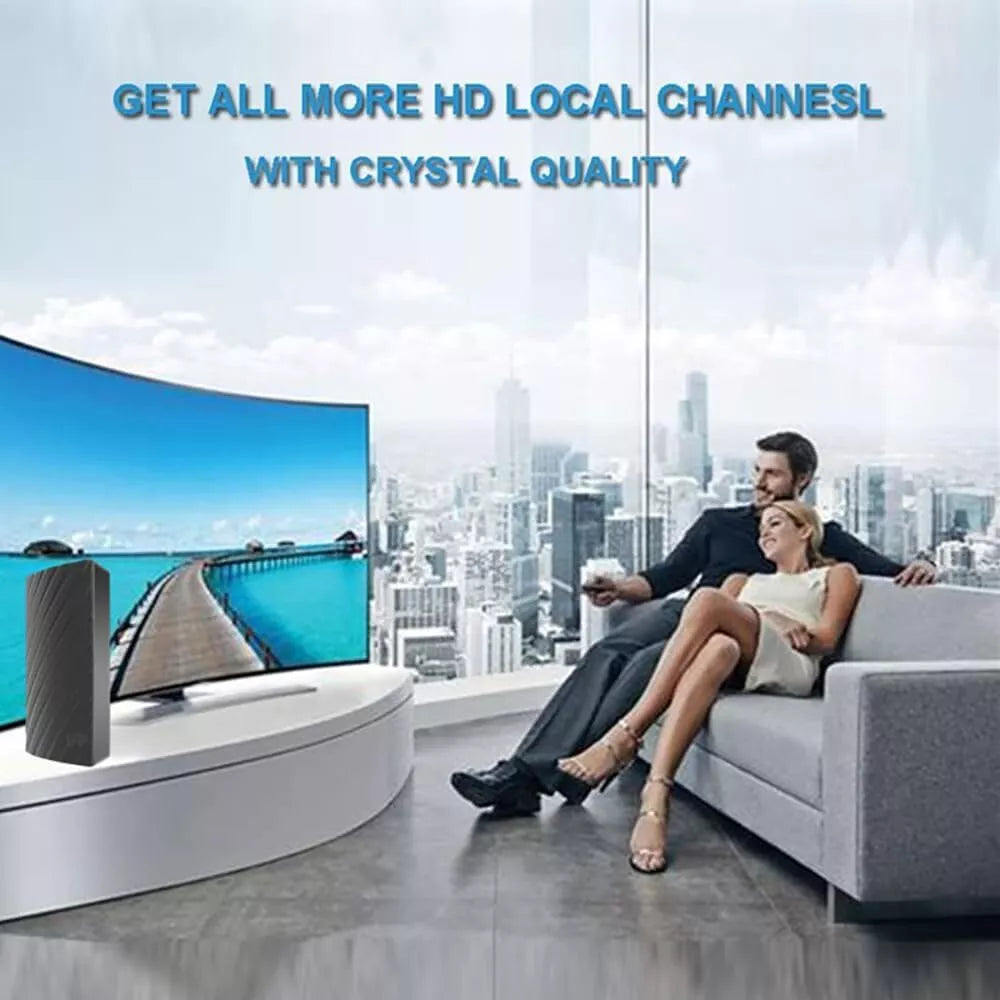 Ultra-Range Indoor 4K TV Antenna with 600-Mile Reception