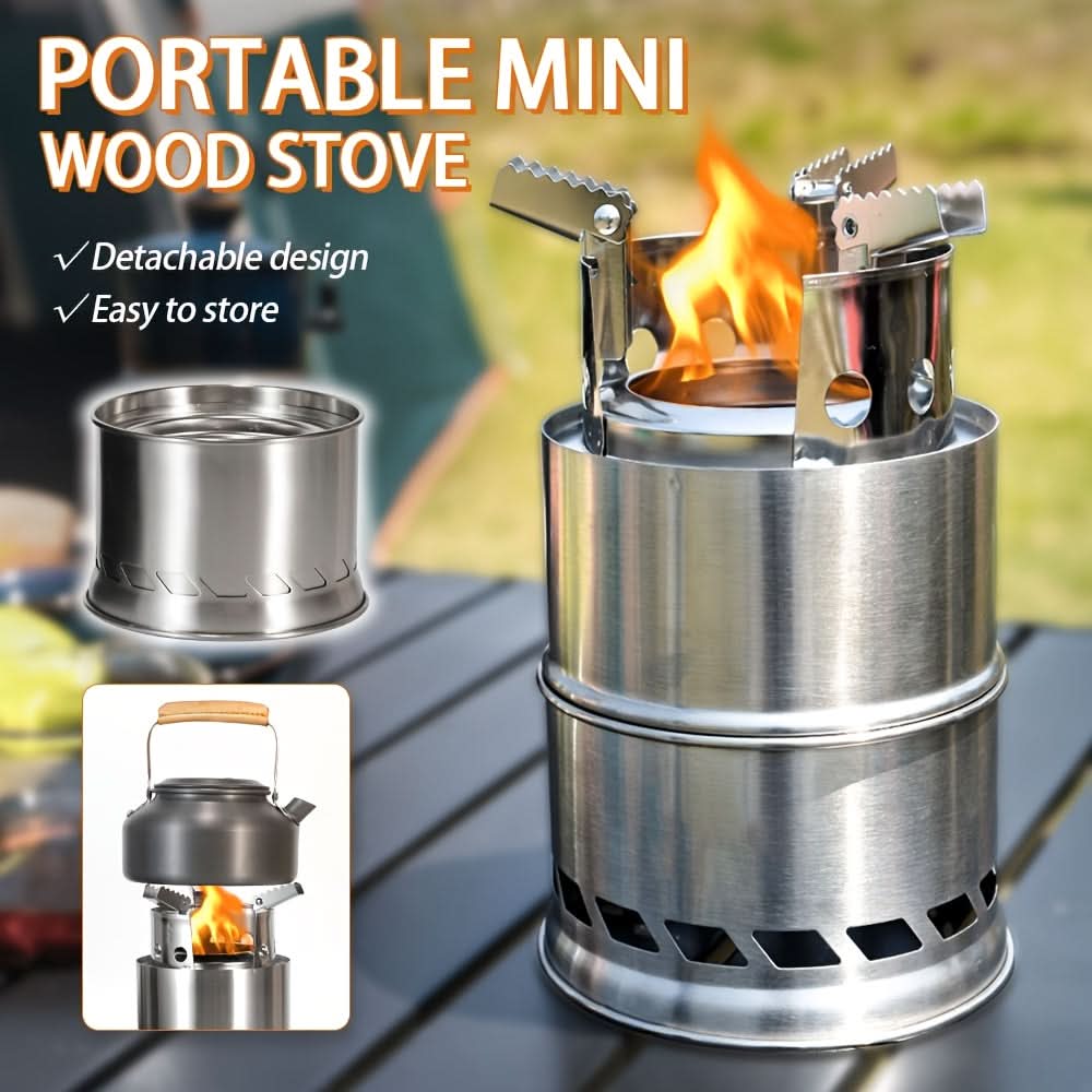 TrailBlaze Portable Wood-Fueled Cooking Stove