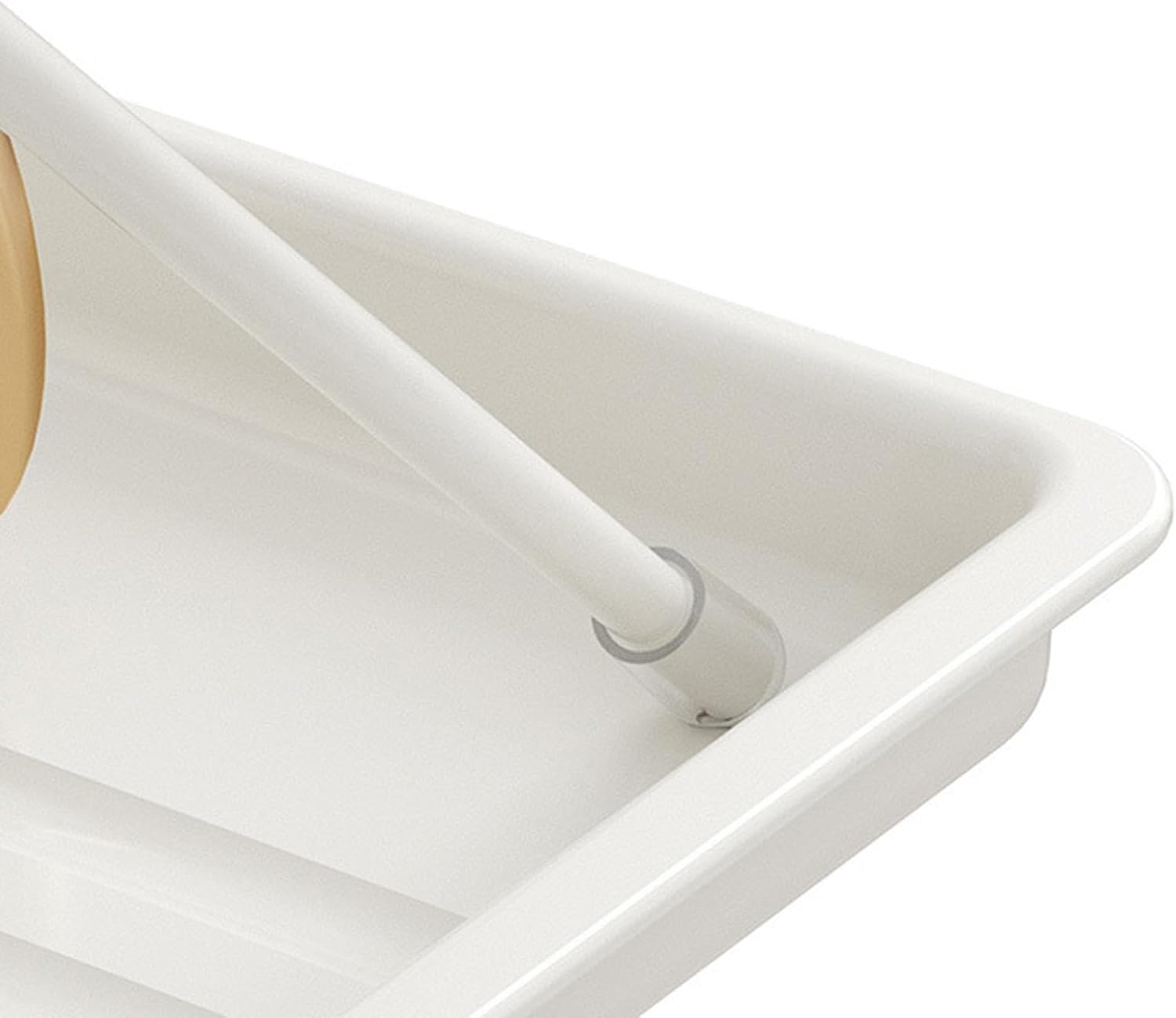 2-Tier Kitchen Drying Rack with Removable Tray – Foldable Dish Drainer