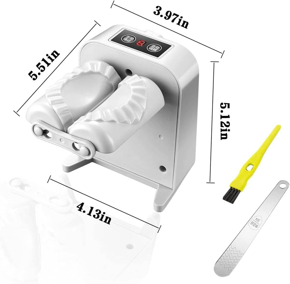 Effortless Dumpling Creator with Automated Folding